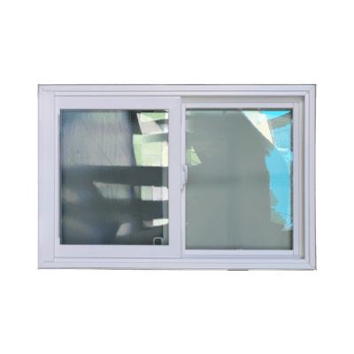 Vinyl Window – Double Hung 2-Lite Slider – No Grille