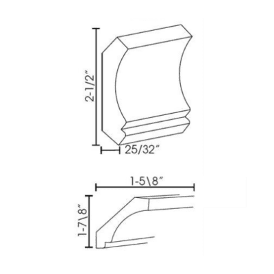 Matrix Midtown Grey (TG) – Crown Molding
