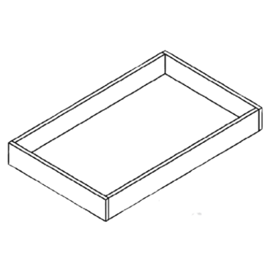 Matrix Midtown Grey (TG) – Roll Out Tray with Dove Tail Drawer Box