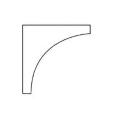 Matrix Midtown Grey (TG) – Inside Corner Molding