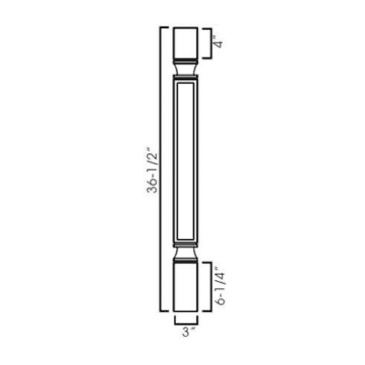 Matrix Midtown Grey (TG) – Full Leg (Trimmable)