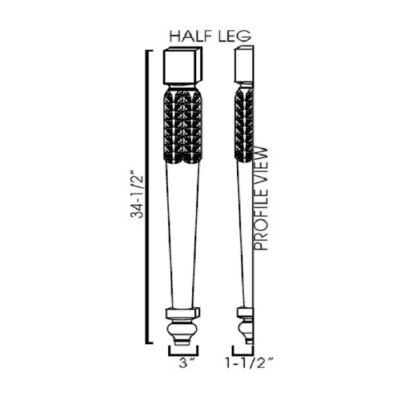 Matrix Uptown White (TW) – Half Leg