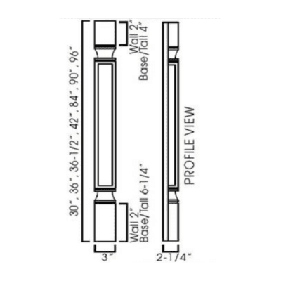 Matrix Midtown Grey (TG) – Half Leg (Trimmable)
