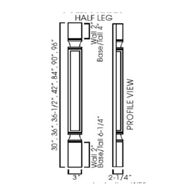 Matrix Townplace Crema (TQ) – Half Leg