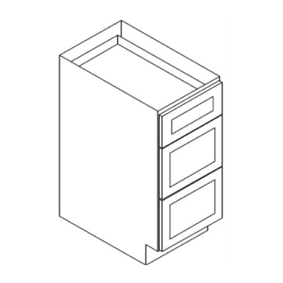 Matrix Midtown Grey (TG) – Drawer Base Vanity Cabinet