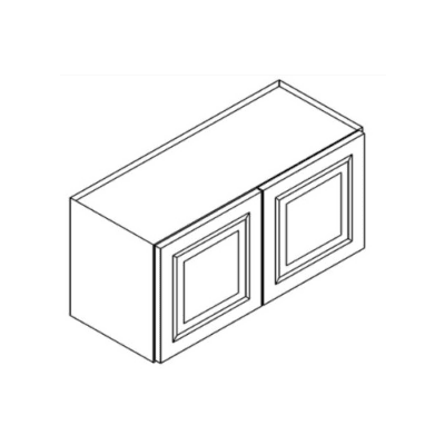 Matrix K-Cinnamon Glaze (KM) – 2 Door 33″ Width / 24″ Depth Wall Cabinet